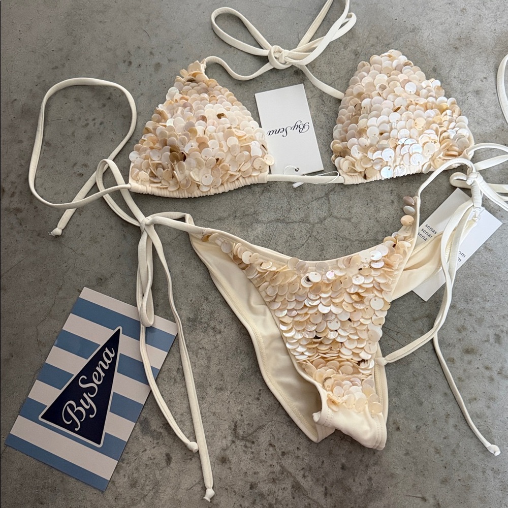 Sena Swimwear Shell Swimsuit Set - Picture 4 of 4
